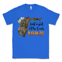 True Royal just a girl who loves koalas Classic Tee - BarkalooDesign