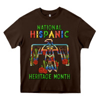 Chocolate Brown thunderbird hispanic heritage month Heavy Core Tee - BundleAndBundleShop