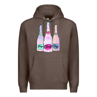 Coffee pop clink fizz champagne bubbly Premium Hoodie - MaliasSmallBusiness