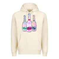 Tofu pop clink fizz champagne bubbly Premium Hoodie - MaliasSmallBusiness