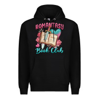 Black romantasy book club Premium Hoodie - MaliasSmallBusiness