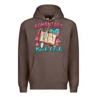 Coffee romantasy book club Premium Hoodie - MaliasSmallBusiness