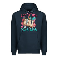 Navy romantasy book club Premium Hoodie - MaliasSmallBusiness
