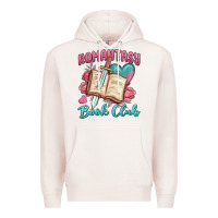 Pale Pink romantasy book club Premium Hoodie - MaliasSmallBusiness