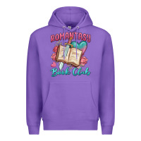 Purple romantasy book club Premium Hoodie - MaliasSmallBusiness