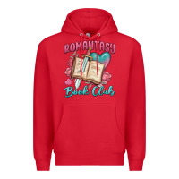 Red romantasy book club Premium Hoodie - MaliasSmallBusiness