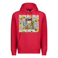 Cardinal school bus driver Premium Hoodie - MaliasSmallBusiness