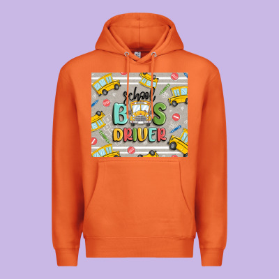 Premium Hoodie school bus driver