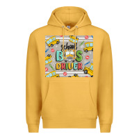 Mustard school bus driver Premium Hoodie - MaliasSmallBusiness