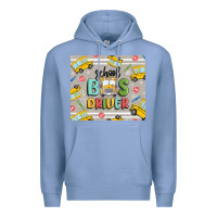 Colony Blue school bus driver Premium Hoodie - MaliasSmallBusiness