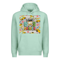 Seafoam school bus driver Premium Hoodie - MaliasSmallBusiness