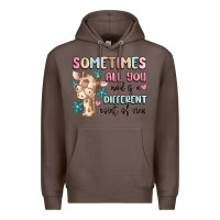 Coffee sometimes all you need is a different point of  vi Premium Hoodie - MaliasSmallBusiness