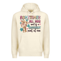 Sandshell sometimes all you need is a different point of  vi Premium Hoodie - MaliasSmallBusiness