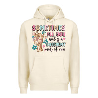 Tofu sometimes all you need is a different point of  vi Premium Hoodie - MaliasSmallBusiness