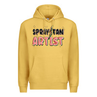 Antique Gold spray tan artist Premium Hoodie - MaliasSmallBusiness