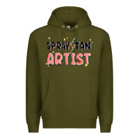Army Green spray tan artist Premium Hoodie - MaliasSmallBusiness