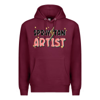 Burgundy spray tan artist Premium Hoodie - MaliasSmallBusiness