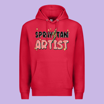 Premium Hoodie spray tan artist