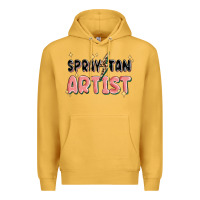 Mustard spray tan artist Premium Hoodie - MaliasSmallBusiness