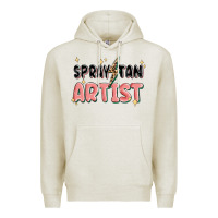 Oatmeal Heather spray tan artist Premium Hoodie - MaliasSmallBusiness