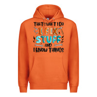 Carrot thats what i do i fix stuff and i know things Premium Hoodie - MaliasSmallBusiness