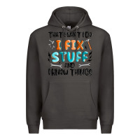 Smoke thats what i do i fix stuff and i know things Premium Hoodie - MaliasSmallBusiness
