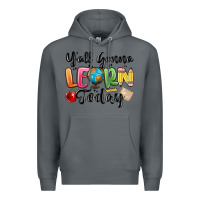 Rock yall gonna learn today Premium Hoodie - MaliasSmallBusiness