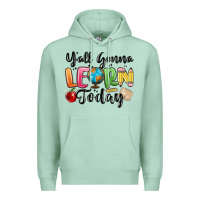 Seafoam yall gonna learn today Premium Hoodie - MaliasSmallBusiness