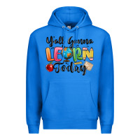 True Royal yall gonna learn today Premium Hoodie - MaliasSmallBusiness