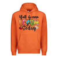 Carrot yall gonna learn today Premium Hoodie - MaliasSmallBusiness