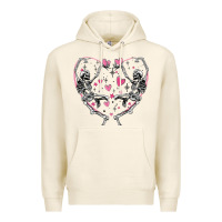 Tofu valentines day skeleton Premium Hoodie - MaliasSmallBusiness