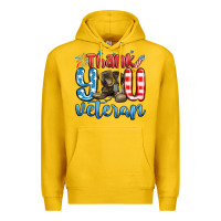 Lemon thank you veteran Premium Hoodie - MaliasSmallBusiness