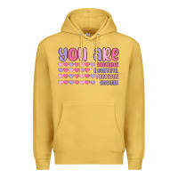 Antique Gold you are valentine Premium Hoodie - MaliasSmallBusiness