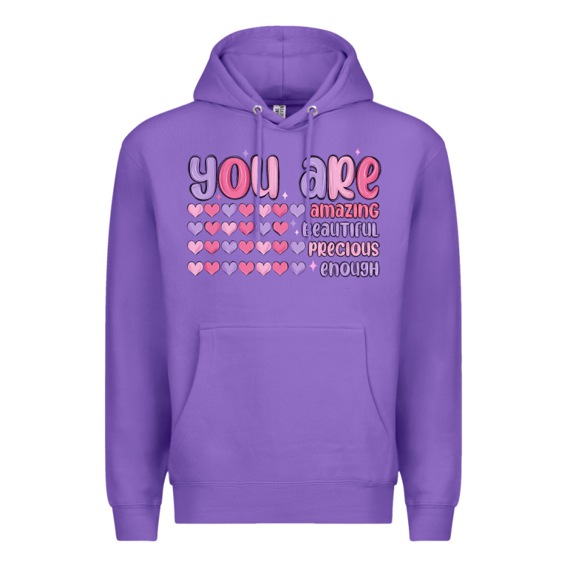 You Are Valentine Premium Hoodie by MaliasSmallBusiness | Teevron