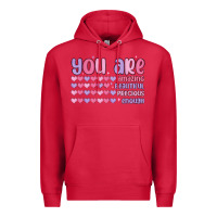 Cardinal you are valentine Premium Hoodie - MaliasSmallBusiness