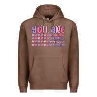 Chestnut you are valentine Premium Hoodie - MaliasSmallBusiness