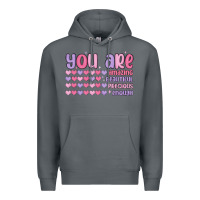Rock you are valentine Premium Hoodie - MaliasSmallBusiness