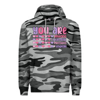 Slate Camo you are valentine Premium Hoodie - MaliasSmallBusiness