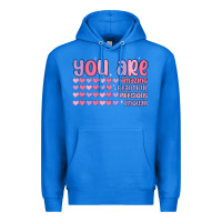True Royal you are valentine Premium Hoodie - MaliasSmallBusiness