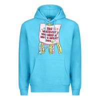 Ocean Blue take whatever you need  have a great day Premium Hoodie - MaliasSmallBusiness