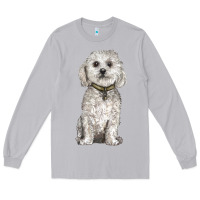 Moon Dust bichon frise dog Long Sleeve Tee - BarkalooDesign