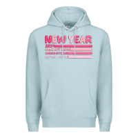 Blue Mist 2024 new year Premium Hoodie - MaliasSmallBusiness