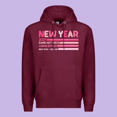 Premium Hoodie 2024 new year