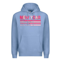 Colony Blue 2024 new year Premium Hoodie - MaliasSmallBusiness