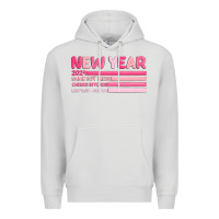 Dove Grey 2024 new year Premium Hoodie - MaliasSmallBusiness