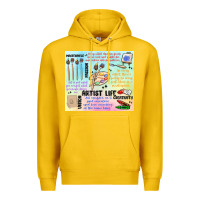 Lemon artist life Premium Hoodie - MaliasSmallBusiness