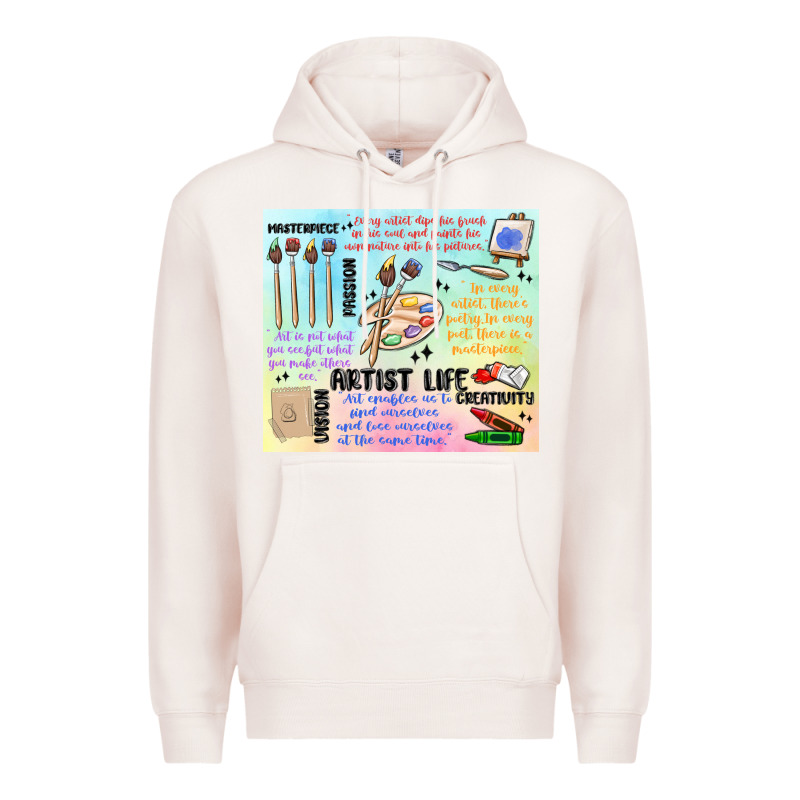 Artist Life Premium Hoodie by MaliasSmallBusiness | Teevron