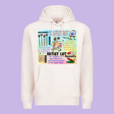 Premium Hoodie artist life