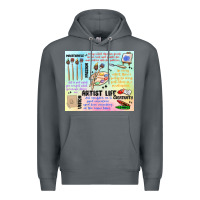 Rock artist life Premium Hoodie - MaliasSmallBusiness