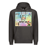 Smoke artist life Premium Hoodie - MaliasSmallBusiness